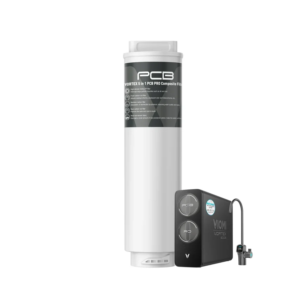 Vortex Pro PCB Filter, Replacement for Vortex 6 Pro & Vortex 8 Pro, 12-Month Lifespan, Exclusively Compatible with Undersink Reverse Osmosis Water Filter