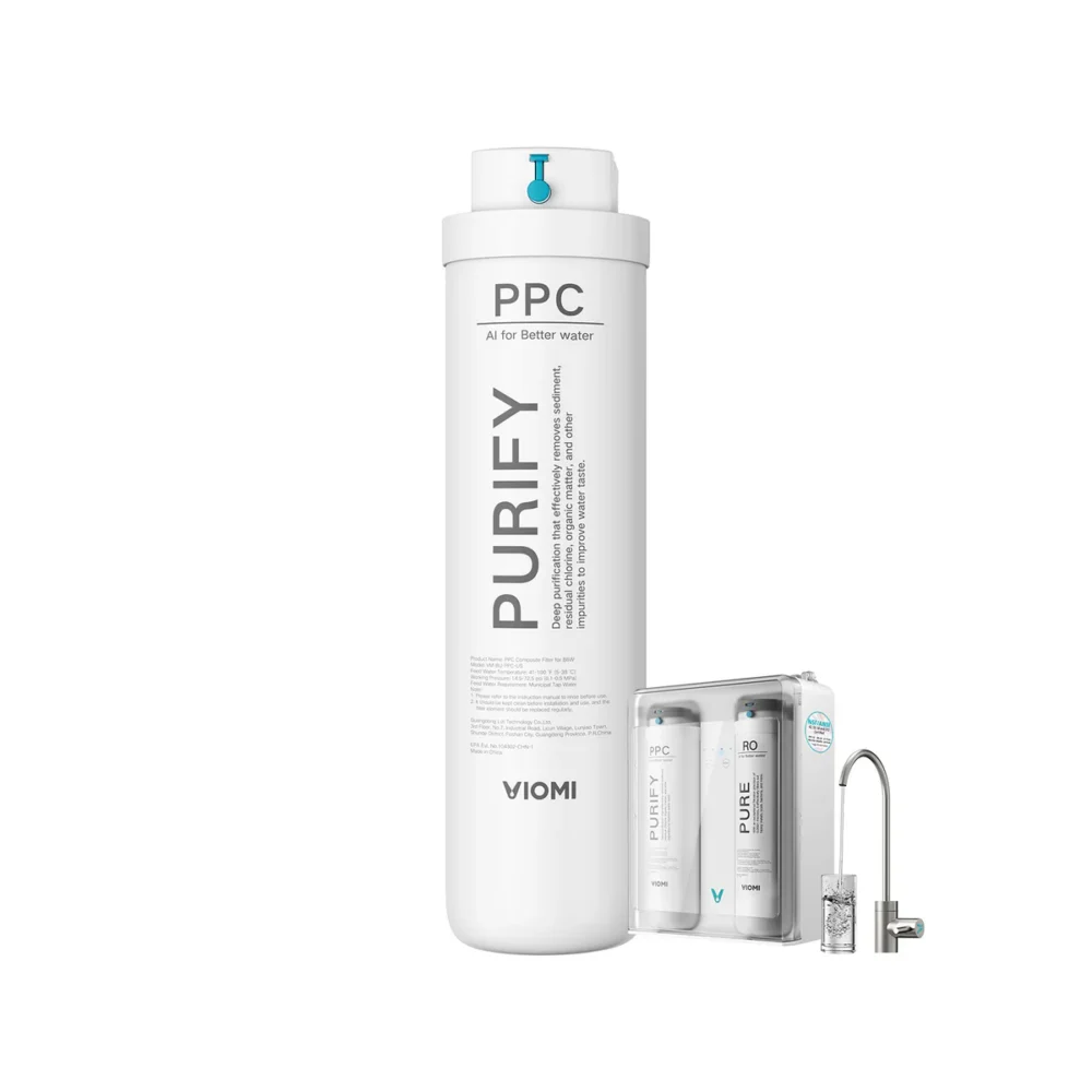 Pure B6W PPC Filter, Replacement for Viomi Pure B6W PPC Water Filter, 12-Month Lifetime