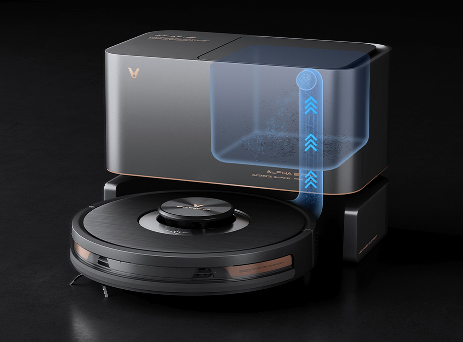 Viomi alpha 2 pro self-emptying robot vacuum and mop combo