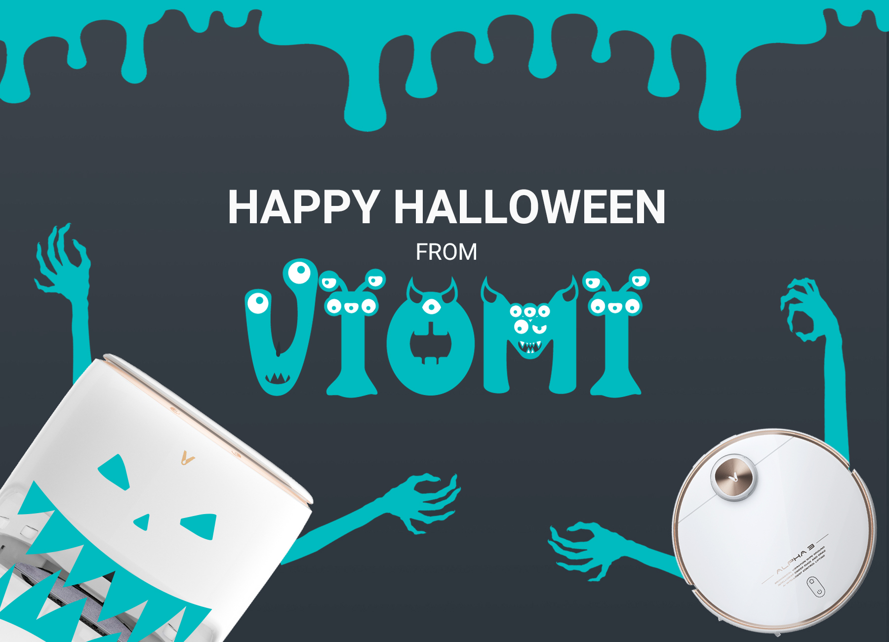 Spook-tacular Cleaning With Viomi Alpha 3 Around Halloween